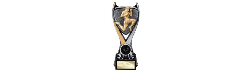 WOLVERINE MMA RESIN TROPHY - 3 SIZES - 16CM - 20CM WOLVERINE MMA RESIN TROPHY - 3 SIZES - 16CM - 20CM